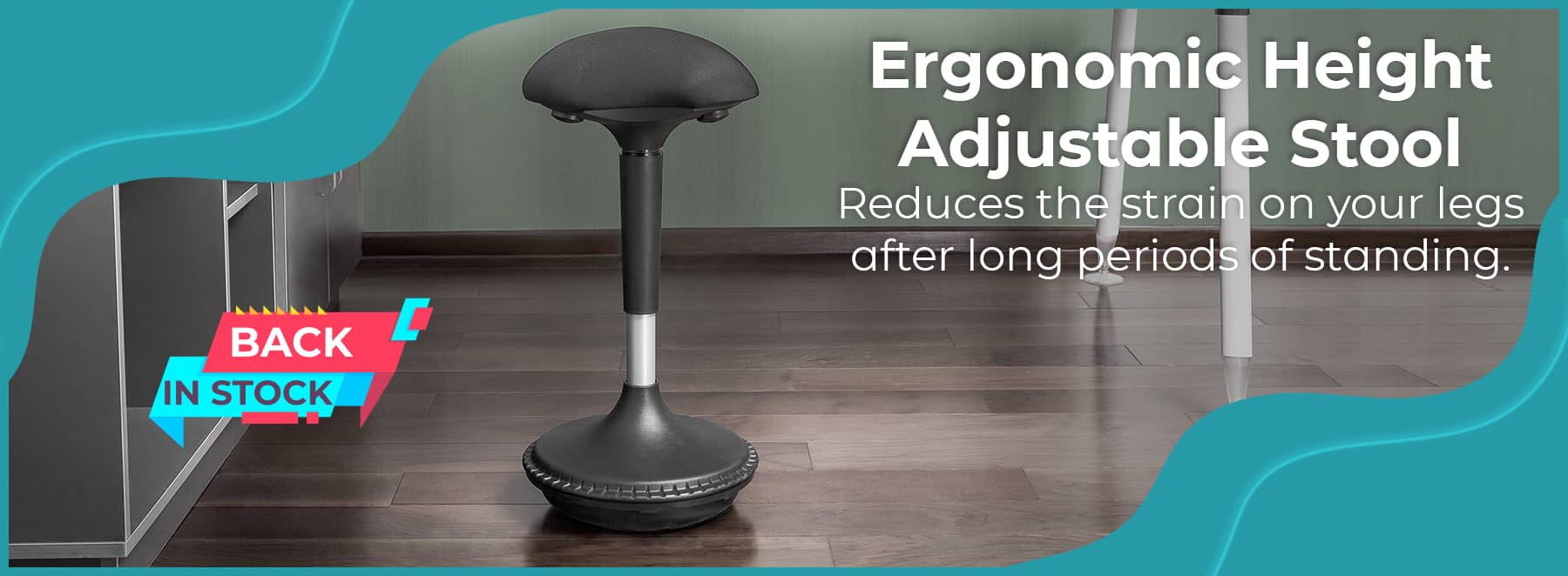 Digitus Ergonomic Adjustable Stool